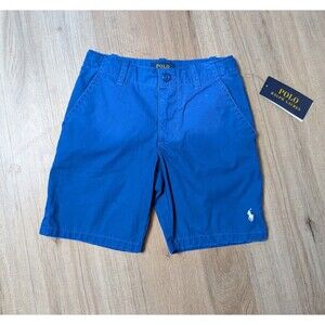 NWT Polo Ralph Lauren Size 4T Shorts Blue Cotton Pony MSRP 40$